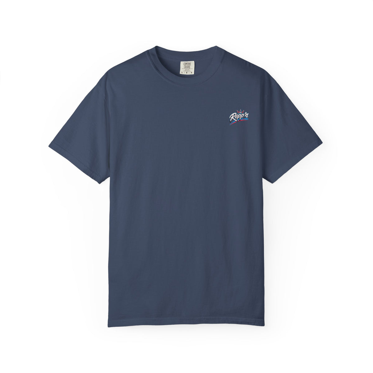 Repp'n Miami Sunset Skyline T-shirt | Retro Palm Beach City Tee