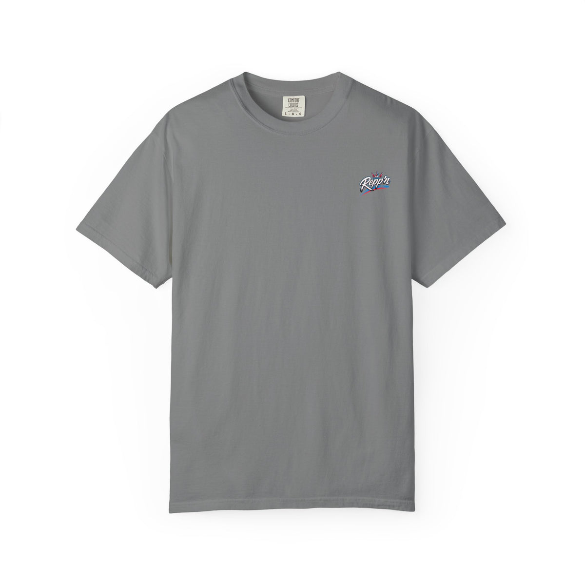 Repp'n Miami Sunset Skyline T-shirt | Retro Palm Beach City Tee