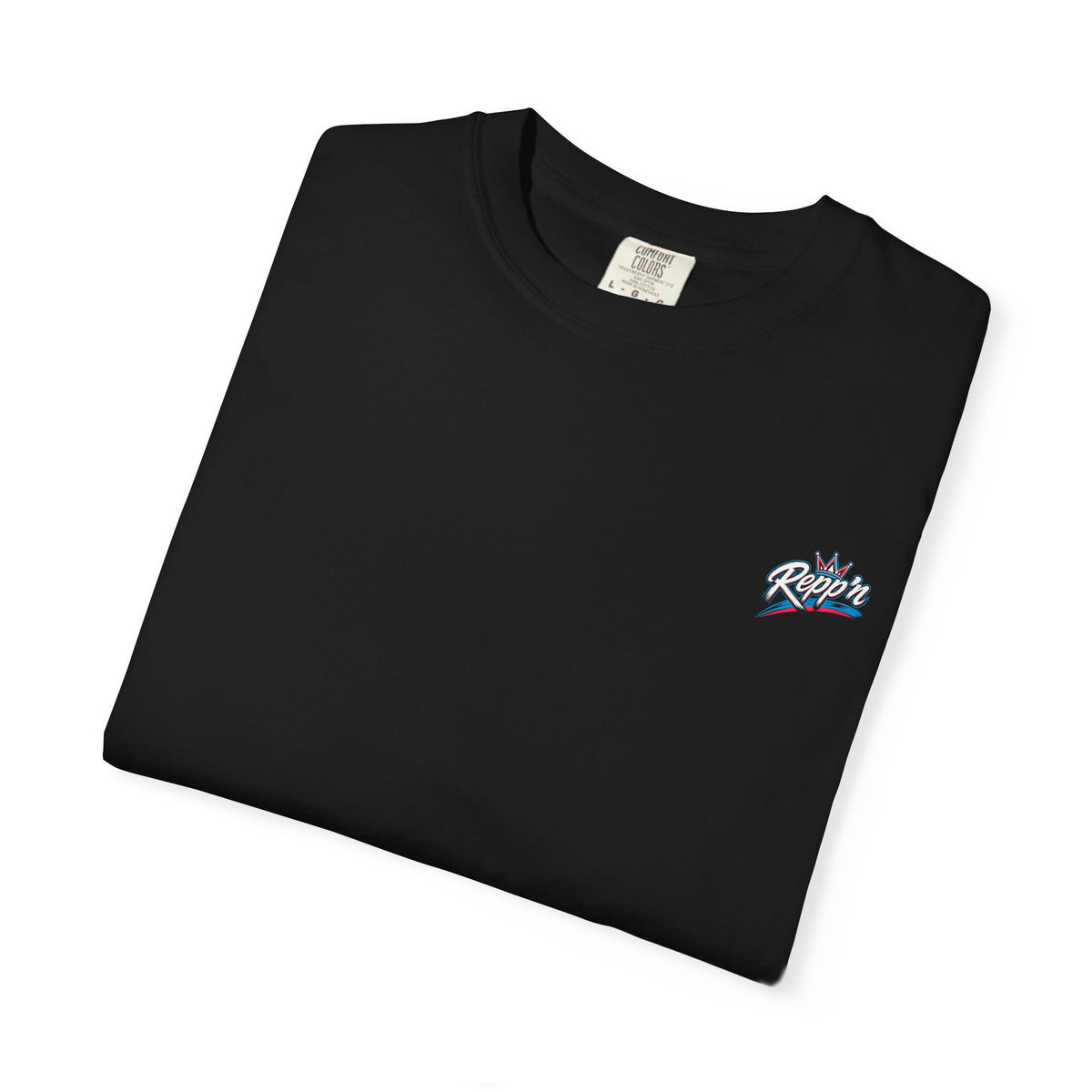Repp'n Miami Sunset Skyline T-shirt | Retro Palm Beach City Tee