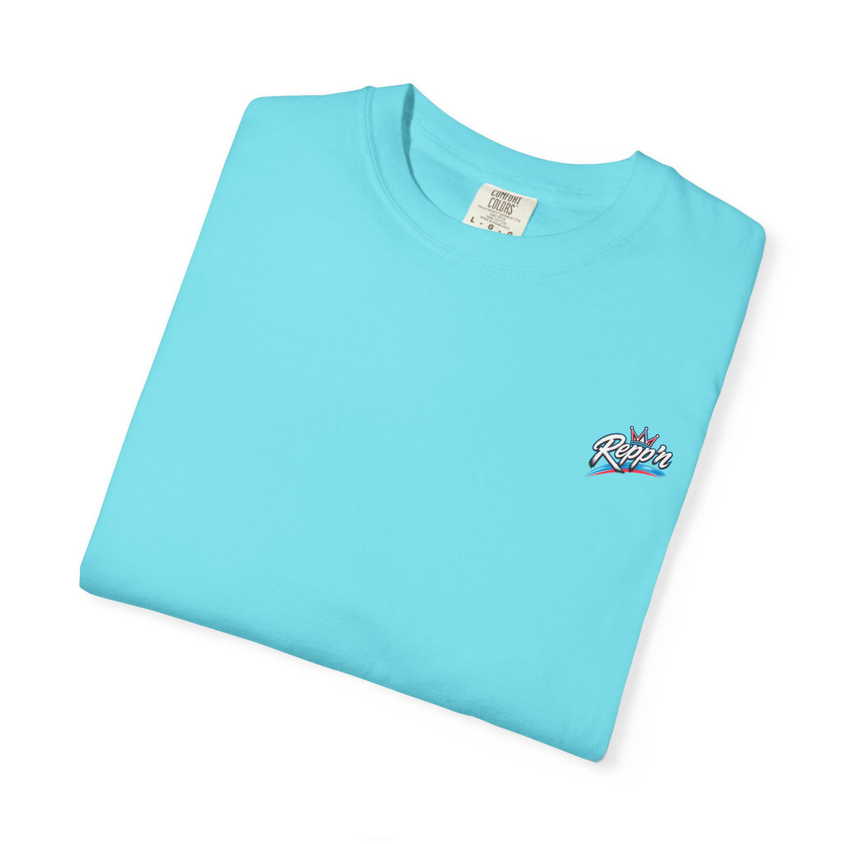Repp'n Miami Sunset Skyline T-shirt | Retro Palm Beach City Tee